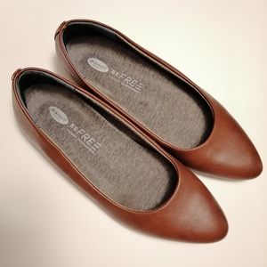 Dr. Scholl's brown flats